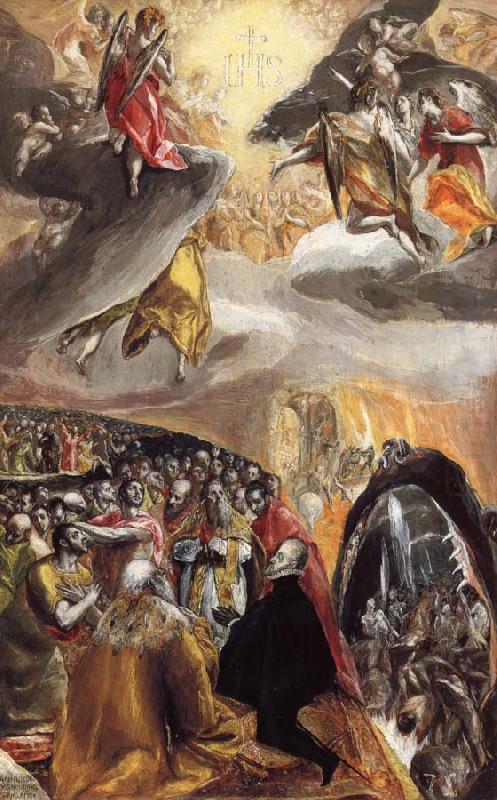 THe Adoration of the Name of Jesus, El Greco
